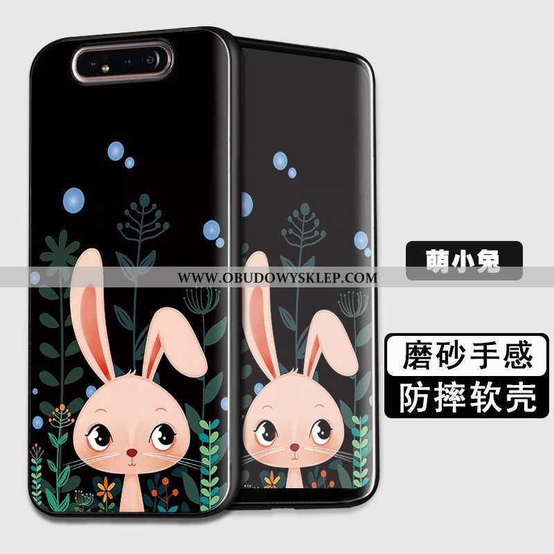 Etui Samsung Galaxy A80 Miękki Trendy Anti-fall, Futerał Samsung Galaxy A80 Silikonowe Granatowy