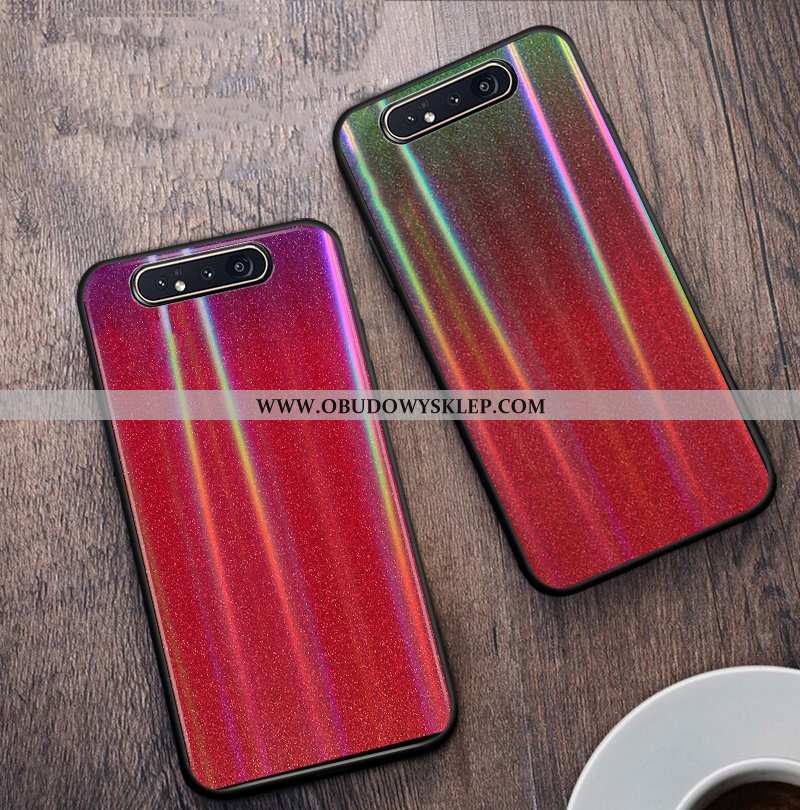 Etui Samsung Galaxy A80 Trendy Futerał, Futerał Samsung Galaxy A80 Filmy Ochraniacz Czerwona