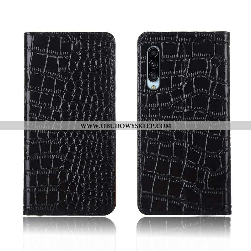 Etui Samsung Galaxy A90 5g Silikonowe Nubuku Krokodyl, Futerał Samsung Galaxy A90 5g Ochraniacz Anti