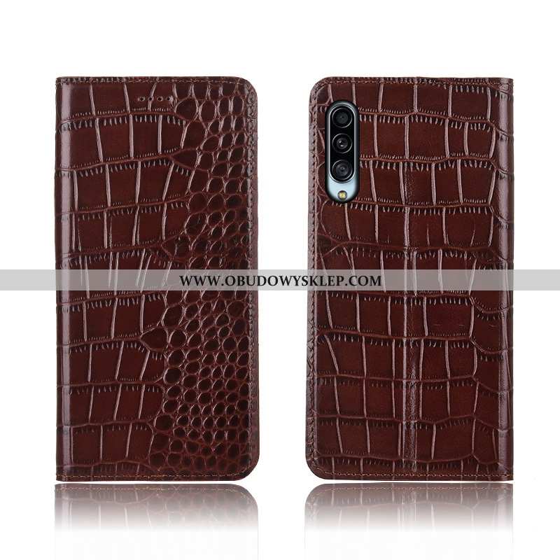 Etui Samsung Galaxy A90 5g Silikonowe Nubuku Krokodyl, Futerał Samsung Galaxy A90 5g Ochraniacz Anti