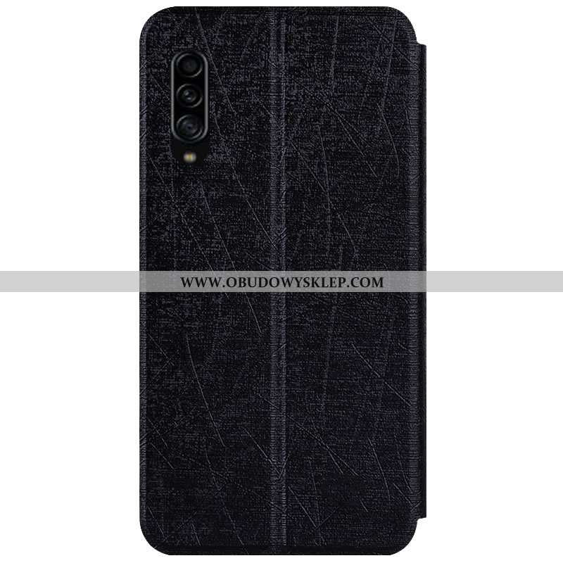 Etui Samsung Galaxy A90 5g Skórzane Obudowa Gwiazda, Futerał Samsung Galaxy A90 5g Miękki Rozowa