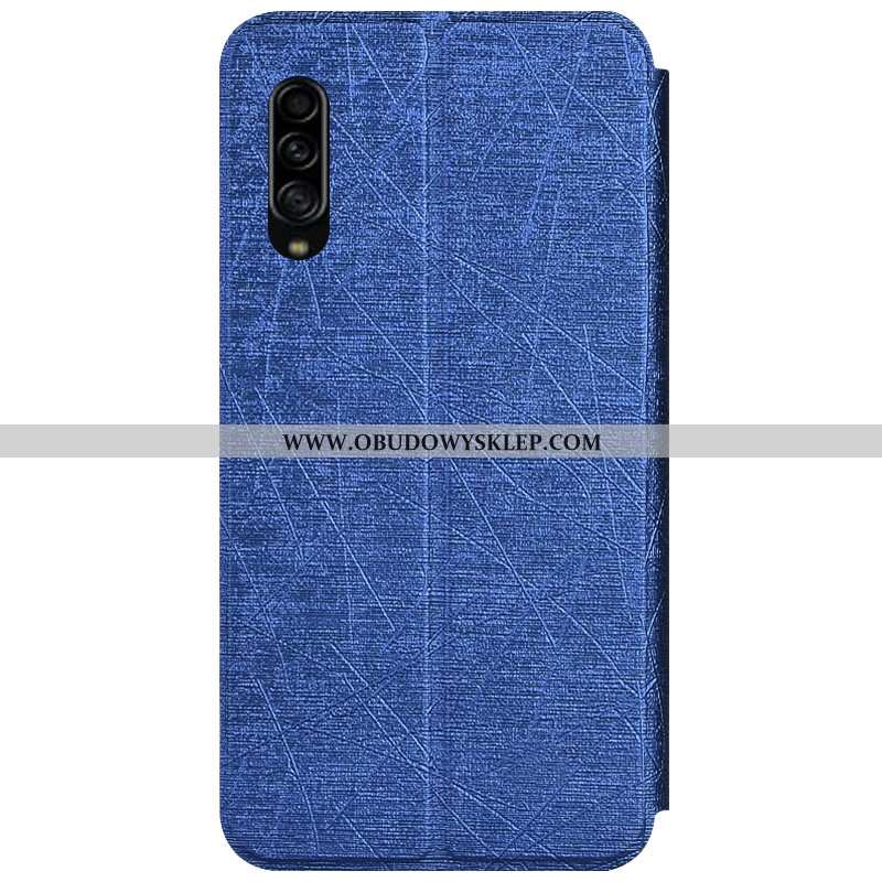 Etui Samsung Galaxy A90 5g Skórzane Obudowa Gwiazda, Futerał Samsung Galaxy A90 5g Miękki Rozowa