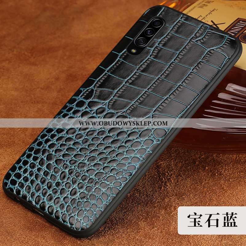 Etui Samsung Galaxy A90 5g Skórzane Prawdziwa Skóra Ochraniacz, Futerał Samsung Galaxy A90 5g Luksus