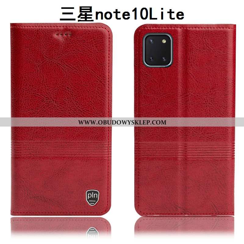 Etui Samsung Galaxy Note 10 Lite Ochraniacz Anti-fall, Futerał Samsung Galaxy Note 10 Lite Prawdziwa