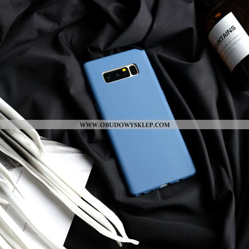 Etui Samsung Galaxy Note 8 Miękki Niebieski Kreatywne, Futerał Samsung Galaxy Note 8 Silikonowe All 