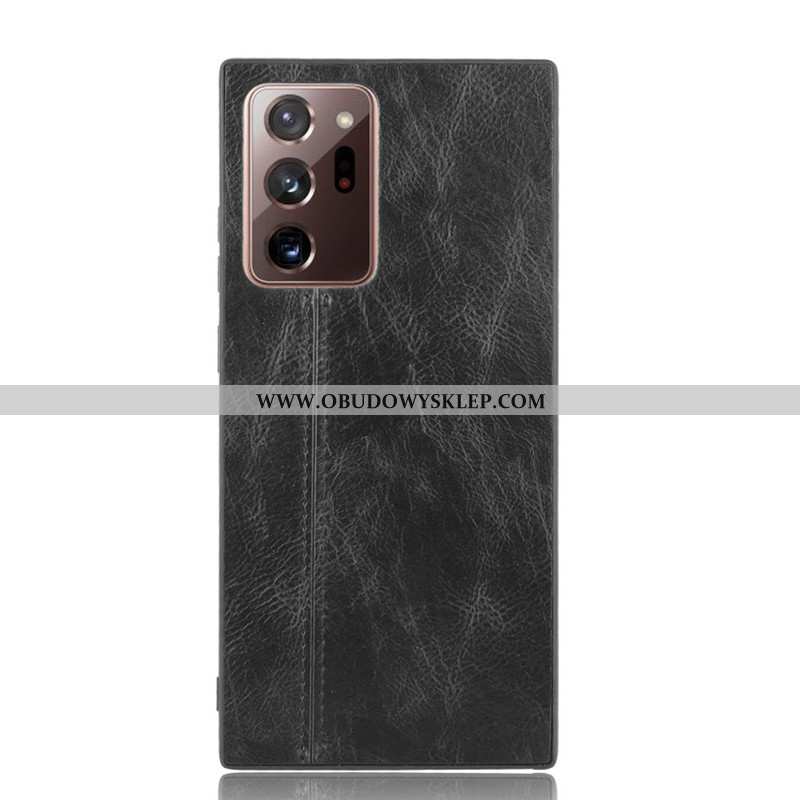 Etui Samsung Galaxy Note20 Ultra Ochraniacz Futerał Etui, Samsung Galaxy Note20 Ultra Skóra Wzór Cza