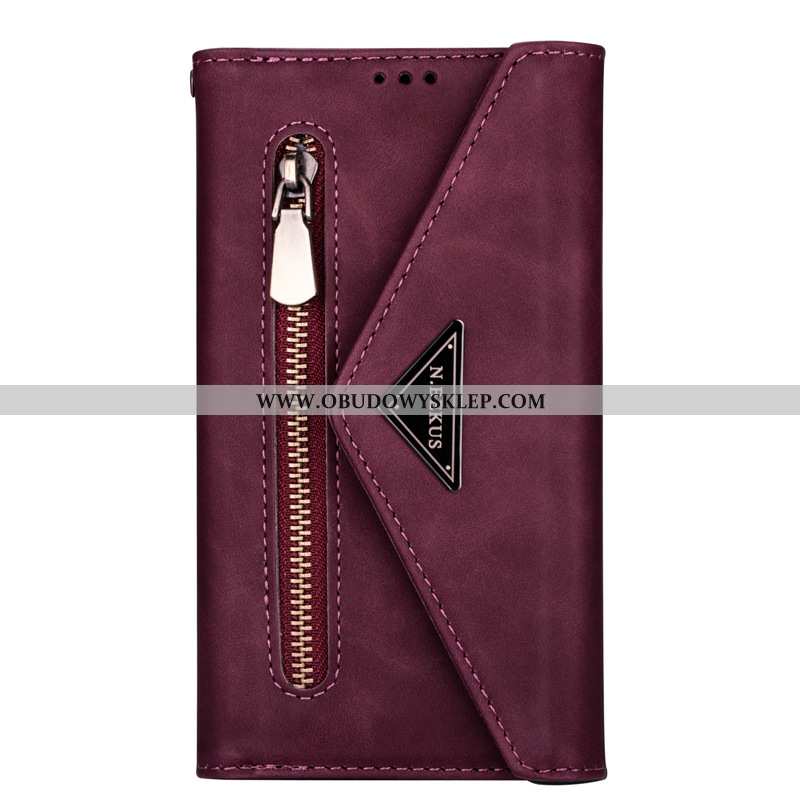 Etui Samsung Galaxy Note20 Ultra Skórzane Futerał Obudowa, Samsung Galaxy Note20 Ultra Gwiazda Ciemn