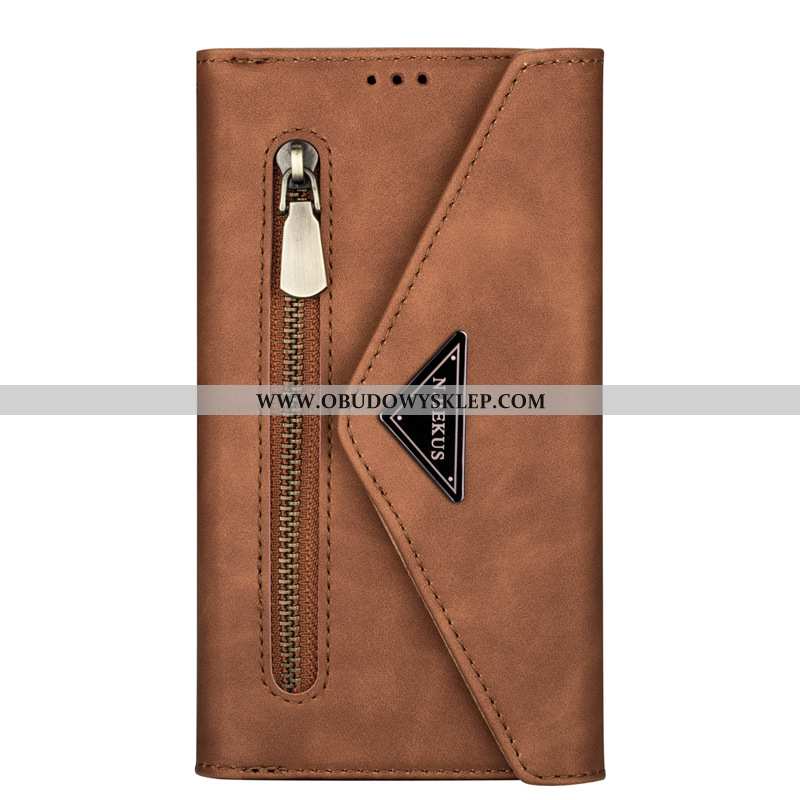 Etui Samsung Galaxy Note20 Ultra Skórzane Futerał Obudowa, Samsung Galaxy Note20 Ultra Gwiazda Ciemn