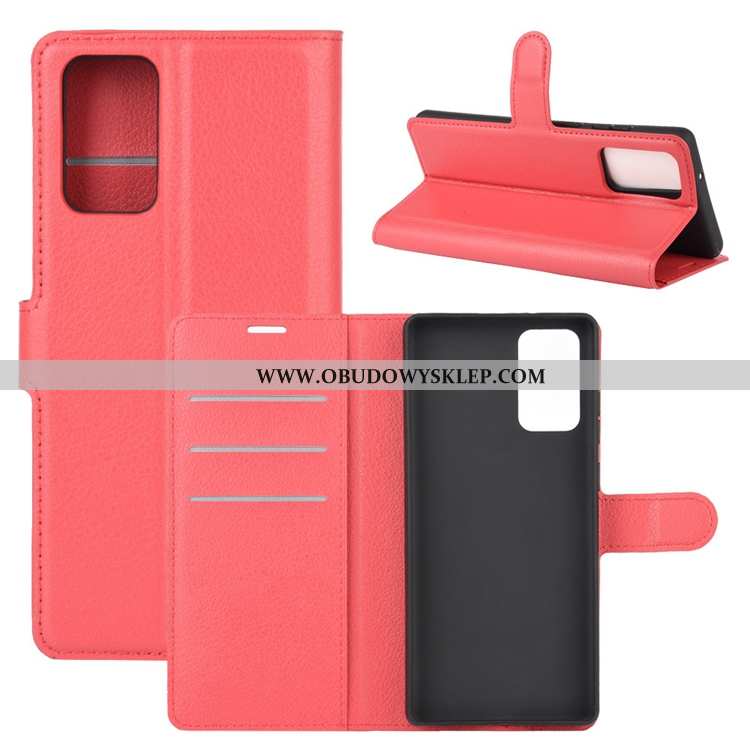 Etui Samsung Galaxy Note20 Ultra Skórzane Klapa Antypoślizgowe, Futerał Samsung Galaxy Note20 Ultra 