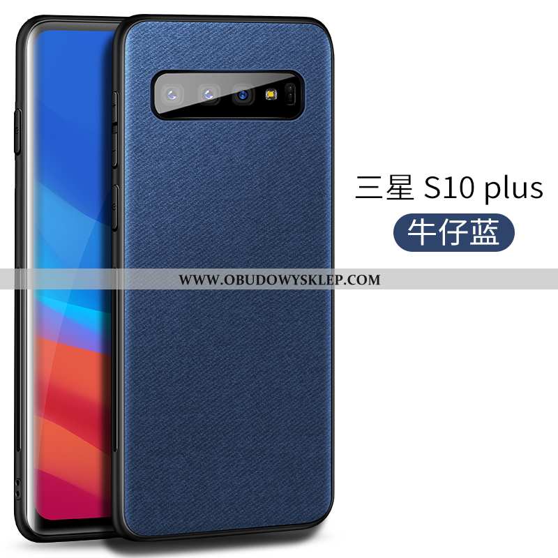 Etui Samsung Galaxy S10+ Cienkie Super Magnetyzm, Futerał Samsung Galaxy S10+ Ochraniacz Szara