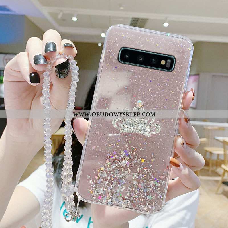 Etui Samsung Galaxy S10+ Ochraniacz Gwiazda Futerał, Futerał Samsung Galaxy S10+ Kryształ Osobowość 