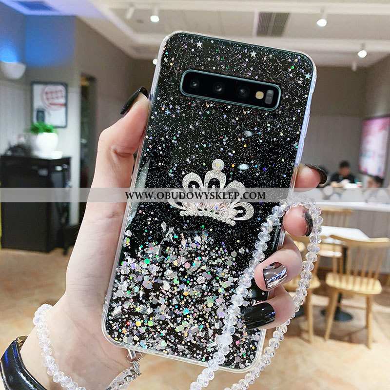 Etui Samsung Galaxy S10+ Ochraniacz Gwiazda Futerał, Futerał Samsung Galaxy S10+ Kryształ Osobowość 