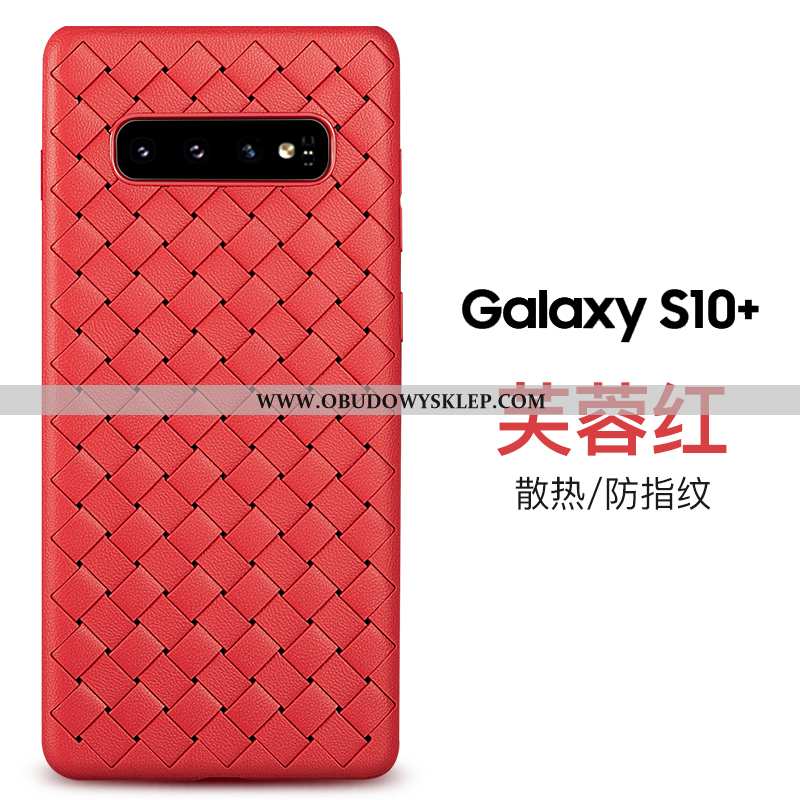 Etui Samsung Galaxy S10+ Ochraniacz Przeplatane Anti-fall, Futerał Samsung Galaxy S10+ Osobowość Tel