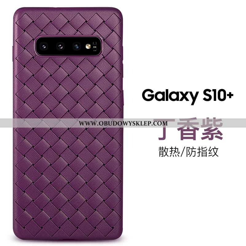 Etui Samsung Galaxy S10+ Ochraniacz Przeplatane Anti-fall, Futerał Samsung Galaxy S10+ Osobowość Tel