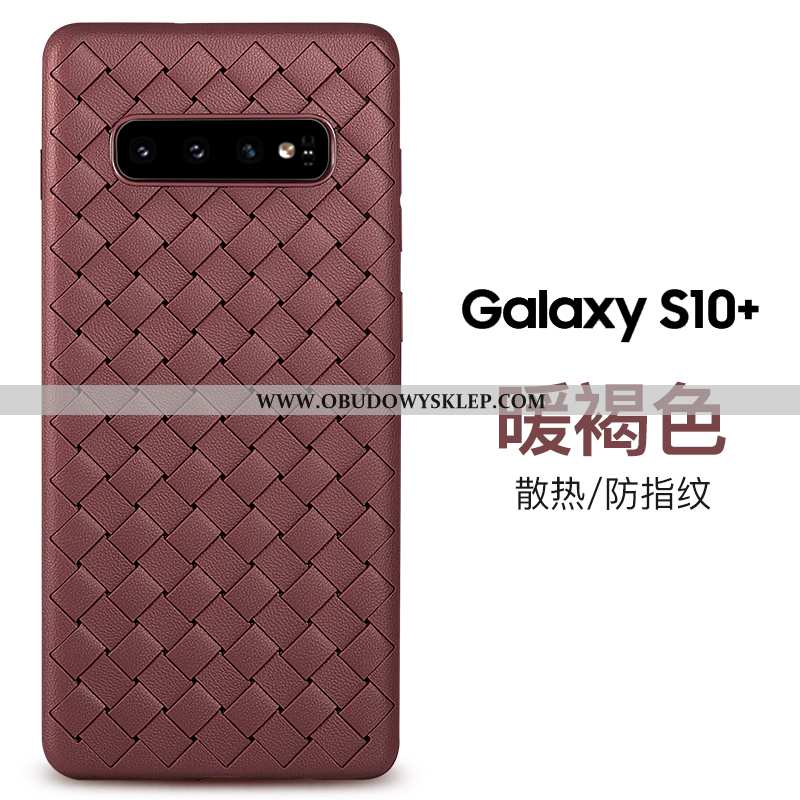 Etui Samsung Galaxy S10+ Ochraniacz Przeplatane Anti-fall, Futerał Samsung Galaxy S10+ Osobowość Tel