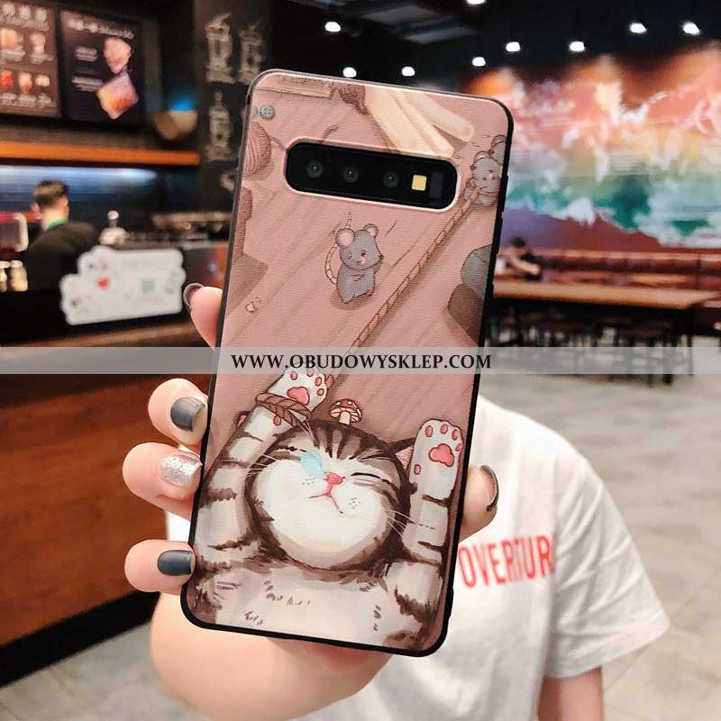 Etui Samsung Galaxy S10+ Piękny Futerał Miękki, Samsung Galaxy S10+ Trendy Niebieski Niebieska