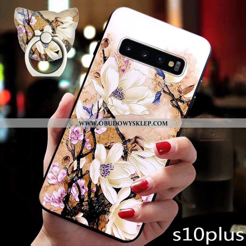 Etui Samsung Galaxy S10+ Super Dostosowane Niebieski, Futerał Samsung Galaxy S10+ Cienkie Ochraniacz