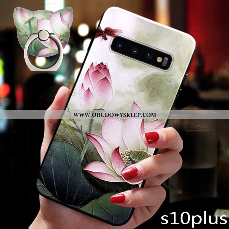 Etui Samsung Galaxy S10+ Super Dostosowane Niebieski, Futerał Samsung Galaxy S10+ Cienkie Ochraniacz