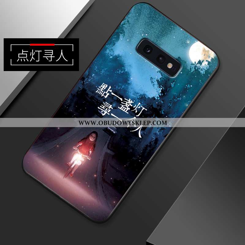 Etui Samsung Galaxy S10e Cienkie Trendy Futerał, Futerał Samsung Galaxy S10e Miękki Zakochani Granat