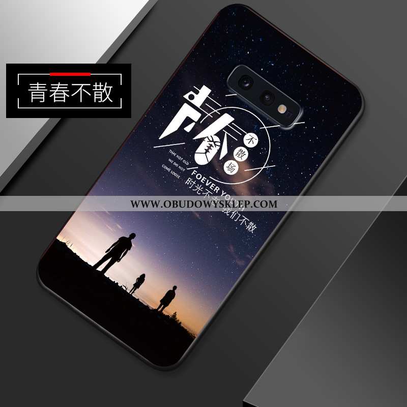 Etui Samsung Galaxy S10e Cienkie Trendy Futerał, Futerał Samsung Galaxy S10e Miękki Zakochani Granat