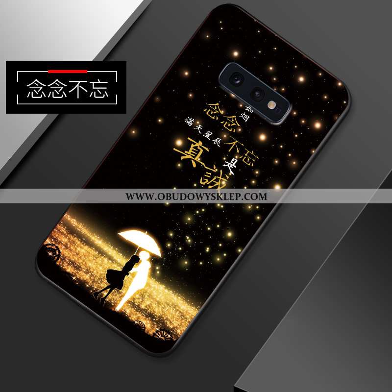 Etui Samsung Galaxy S10e Cienkie Trendy Futerał, Futerał Samsung Galaxy S10e Miękki Zakochani Granat