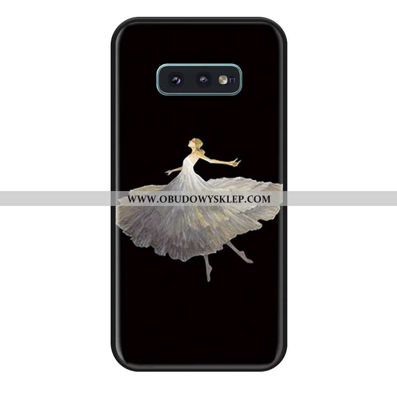 Etui Samsung Galaxy S10e Silikonowe Telefon Komórkowy Czarny, Futerał Samsung Galaxy S10e Wiszące Oz