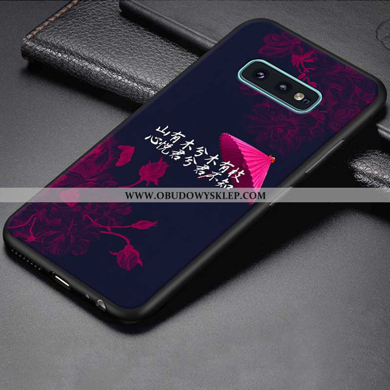 Etui Samsung Galaxy S10e Trendy Gwiazda Etui, Futerał Samsung Galaxy S10e Miękki Młodzież Niebieska