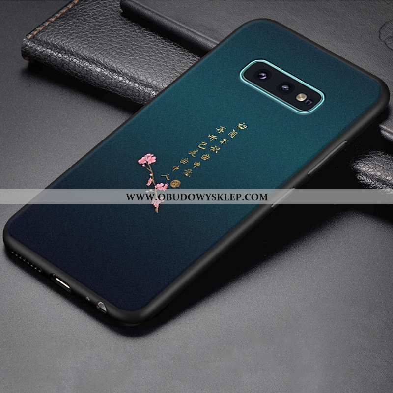 Etui Samsung Galaxy S10e Trendy Gwiazda Etui, Futerał Samsung Galaxy S10e Miękki Młodzież Niebieska