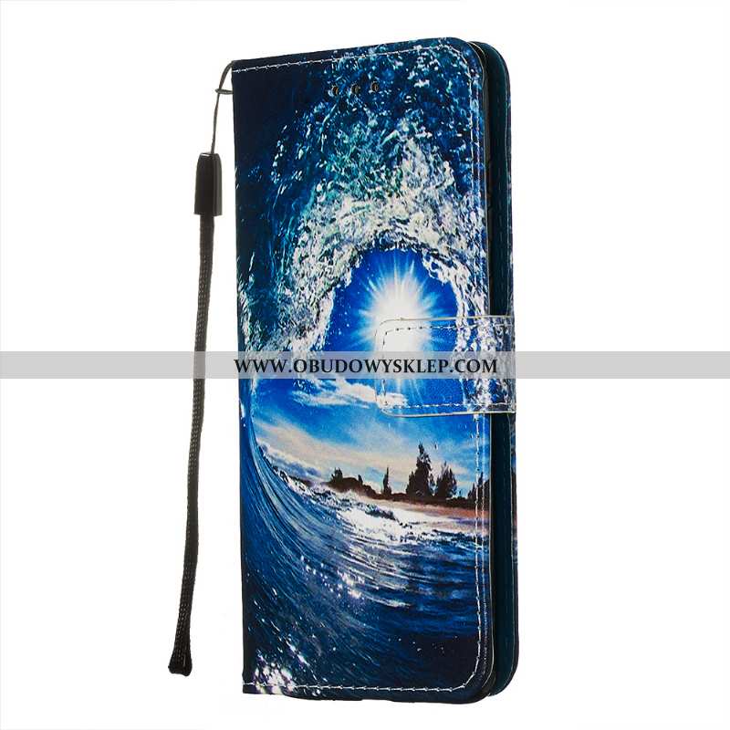 Etui Samsung Galaxy S20 Skórzane Obudowa Purpurowy, Futerał Samsung Galaxy S20 Osobowość Karta Fiole