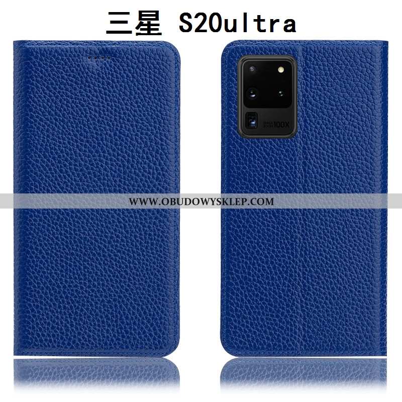 Etui Samsung Galaxy S20 Ultra Ochraniacz Obudowa Gwiazda, Futerał Samsung Galaxy S20 Ultra Skórzane 