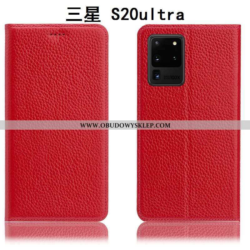 Etui Samsung Galaxy S20 Ultra Ochraniacz Obudowa Gwiazda, Futerał Samsung Galaxy S20 Ultra Skórzane 