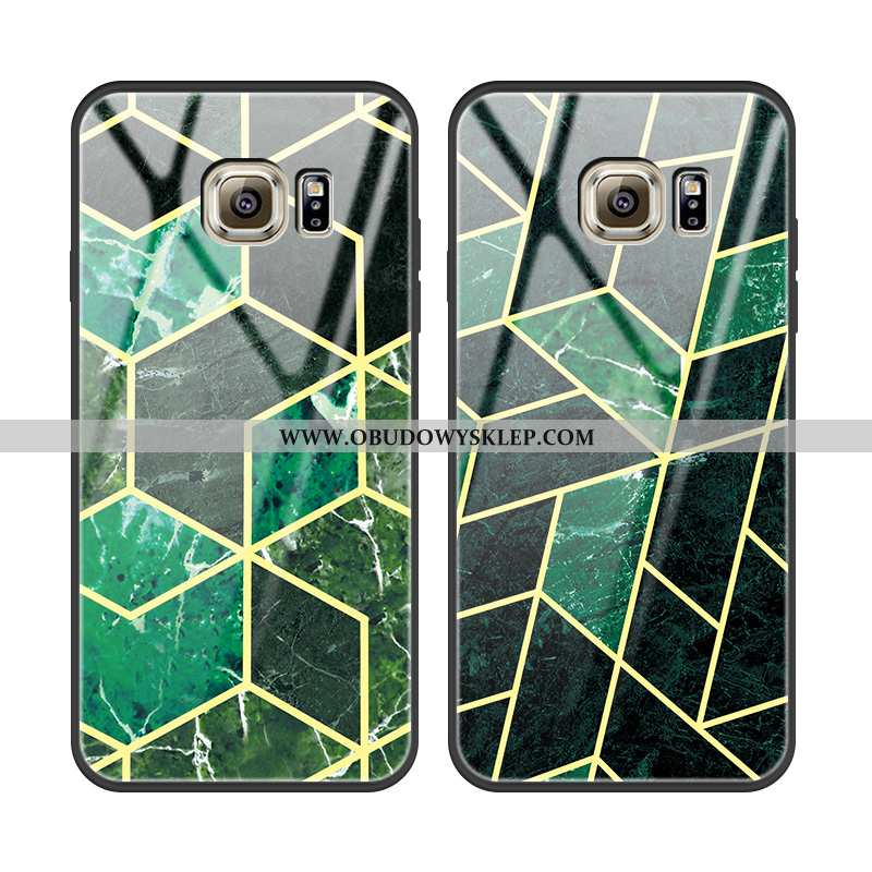 Etui Samsung Galaxy S6 Edge Cienkie Ochraniacz Trendy, Futerał Samsung Galaxy S6 Edge Miękki Szkło Z