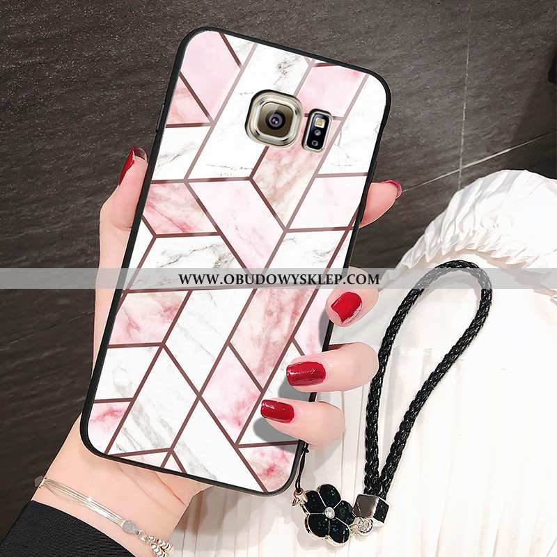 Etui Samsung Galaxy S6 Edge Cienkie Ochraniacz Trendy, Futerał Samsung Galaxy S6 Edge Miękki Szkło Z