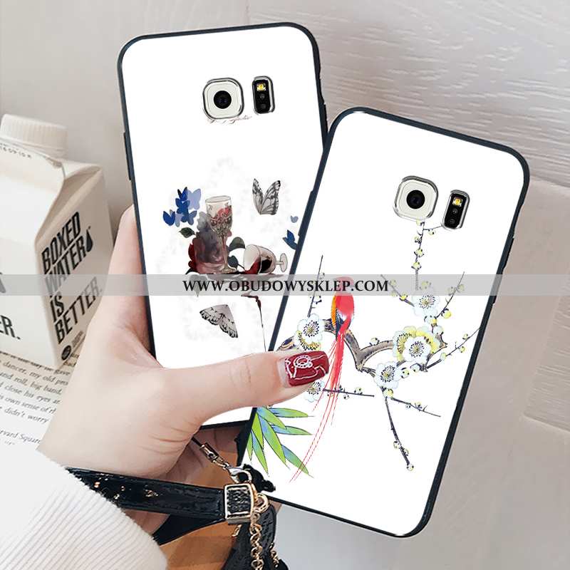 Etui Samsung Galaxy S6 Trendy Osobowość Zwierzę, Futerał Samsung Galaxy S6 Ochraniacz Moda Biała