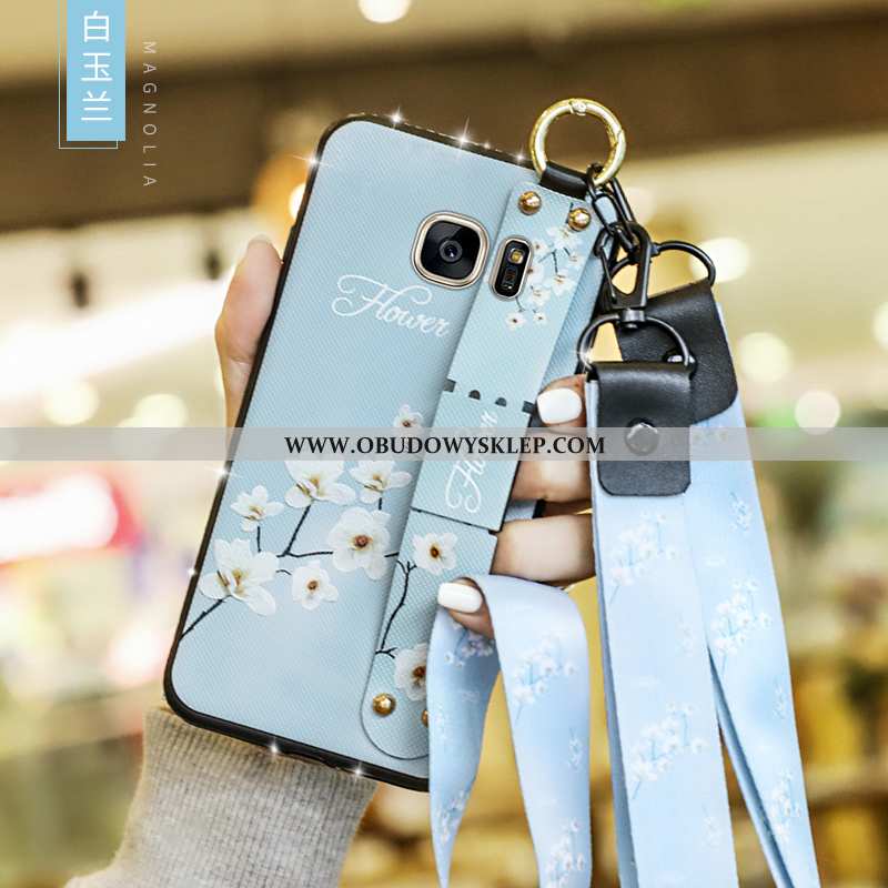 Etui Samsung Galaxy S7 Edge Silikonowe Nubuku Futerał, Futerał Samsung Galaxy S7 Edge Ochraniacz All