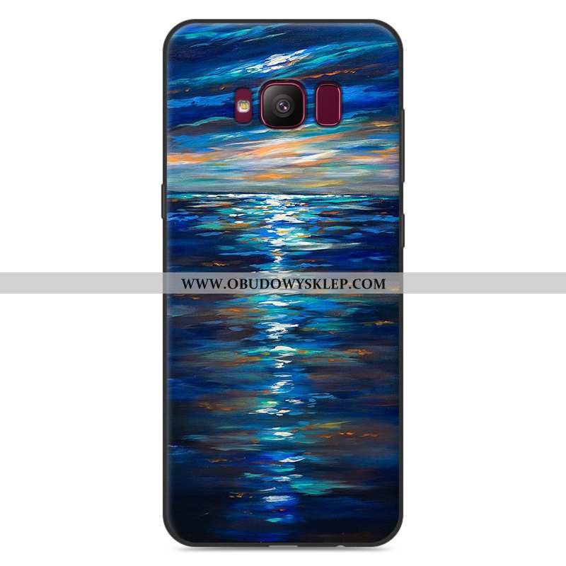 Etui Samsung Galaxy S8+ Kreskówka Silikonowe Szary, Futerał Samsung Galaxy S8+ Trendy Szara