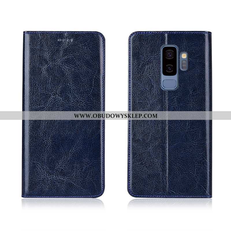 Etui Samsung Galaxy S9+ Ochraniacz Gwiazda Miękki, Futerał Samsung Galaxy S9+ Skórzane Prawdziwa Skó