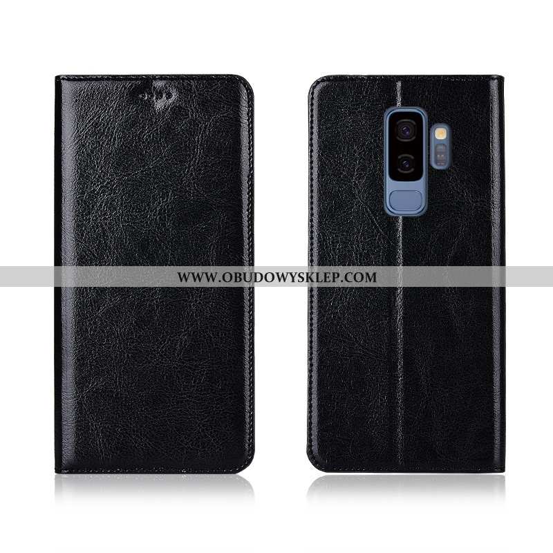 Etui Samsung Galaxy S9+ Ochraniacz Gwiazda Miękki, Futerał Samsung Galaxy S9+ Skórzane Prawdziwa Skó