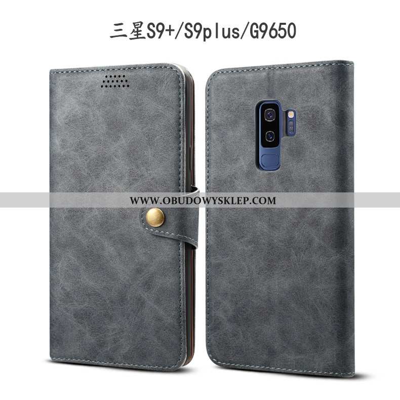 Etui Samsung Galaxy S9+ Ochraniacz Miękki Telefon Komórkowy, Futerał Samsung Galaxy S9+ Skórzane Cze