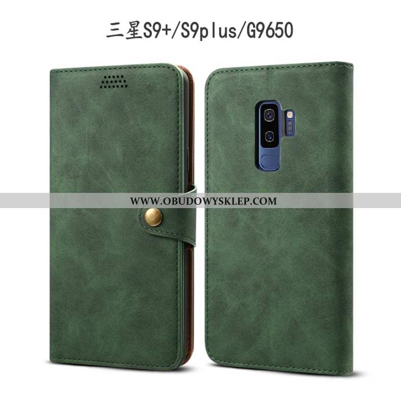 Etui Samsung Galaxy S9+ Ochraniacz Miękki Telefon Komórkowy, Futerał Samsung Galaxy S9+ Skórzane Cze