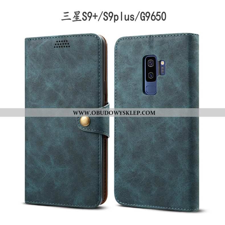 Etui Samsung Galaxy S9+ Ochraniacz Miękki Telefon Komórkowy, Futerał Samsung Galaxy S9+ Skórzane Cze