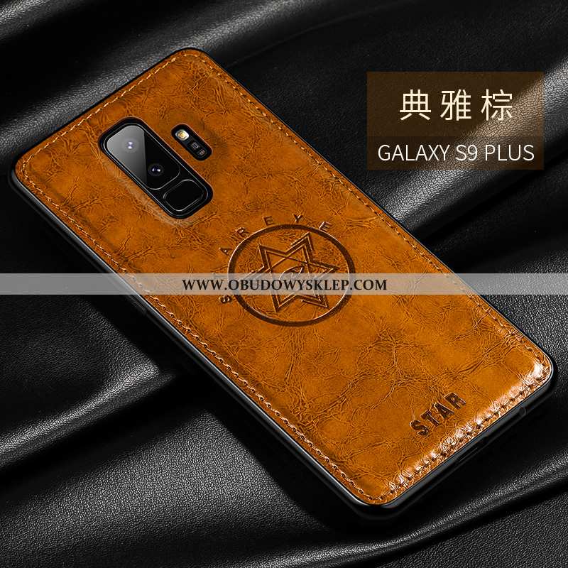 Etui Samsung Galaxy S9+ Ochraniacz Silikonowe Miękki, Futerał Samsung Galaxy S9+ Moda Brązowe