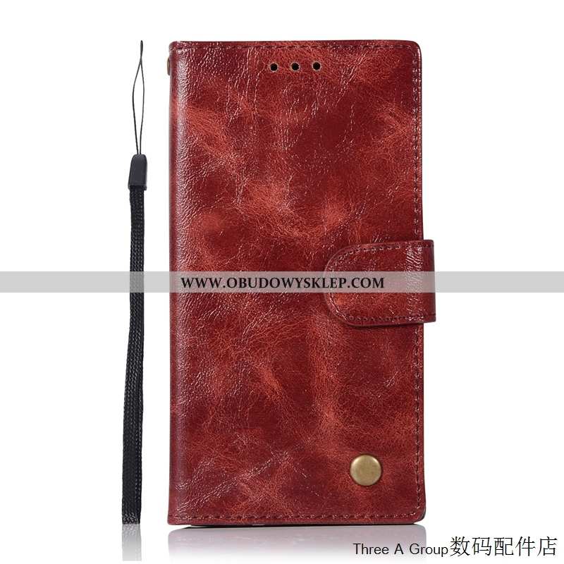 Etui Sony Xperia L1 Ochraniacz Futerał, Futerał Sony Xperia L1 Skórzane Vintage Szara