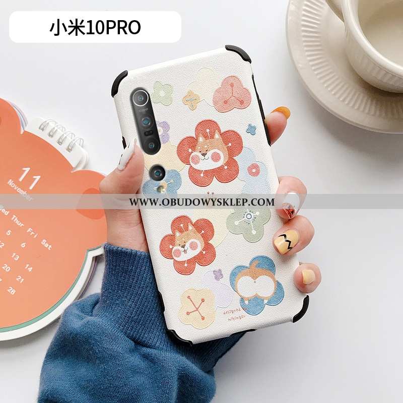 Etui Xiaomi Mi 10 Pro Miękki Niebieski Piękny, Futerał Xiaomi Mi 10 Pro Silikonowe Wzór Niebieska