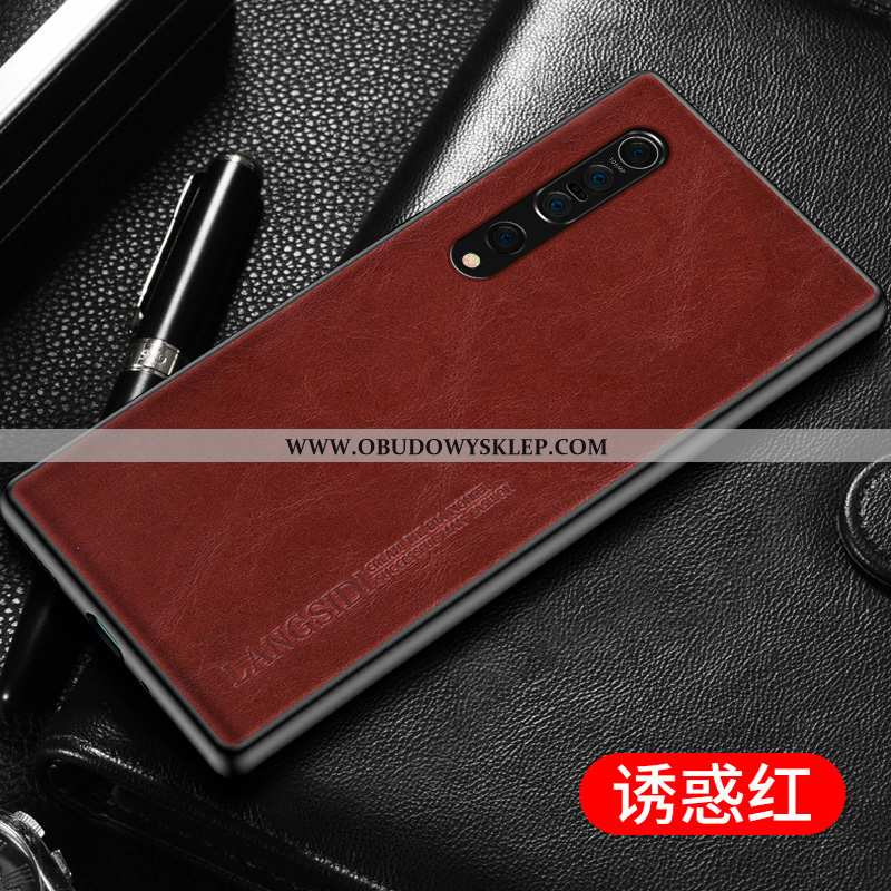 Etui Xiaomi Mi 10 Pro Prawdziwa Skóra Ochraniacz Telefon Komórkowy, Futerał Xiaomi Mi 10 Pro Super P