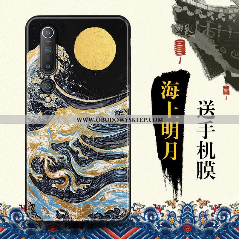 Etui Xiaomi Mi 10 Trendy Dostosowane Etui, Futerał Xiaomi Mi 10 Ochraniacz Relief Niebieska