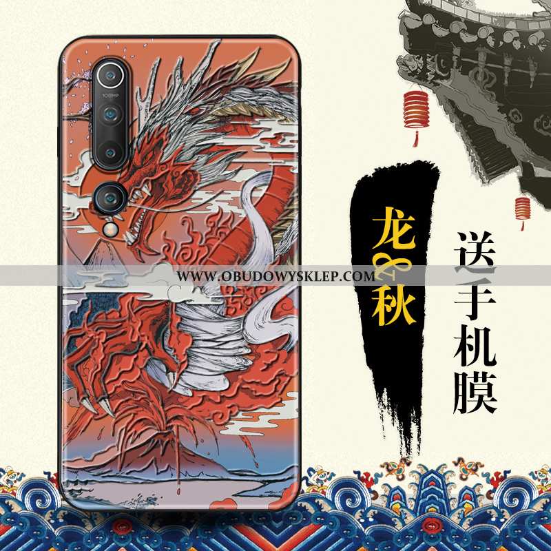 Etui Xiaomi Mi 10 Trendy Dostosowane Etui, Futerał Xiaomi Mi 10 Ochraniacz Relief Niebieska