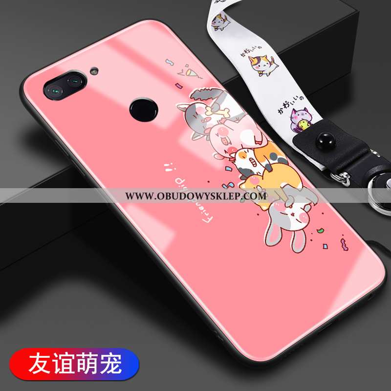 Etui Xiaomi Mi 8 Lite Osobowość Lustro Etui, Futerał Xiaomi Mi 8 Lite Piękny Szkło Zielone