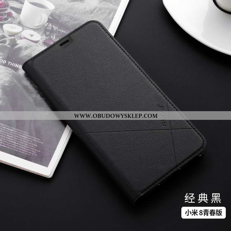 Etui Xiaomi Mi 8 Lite Silikonowe Anti-fall Klapa, Futerał Xiaomi Mi 8 Lite Ochraniacz All Inclusive 