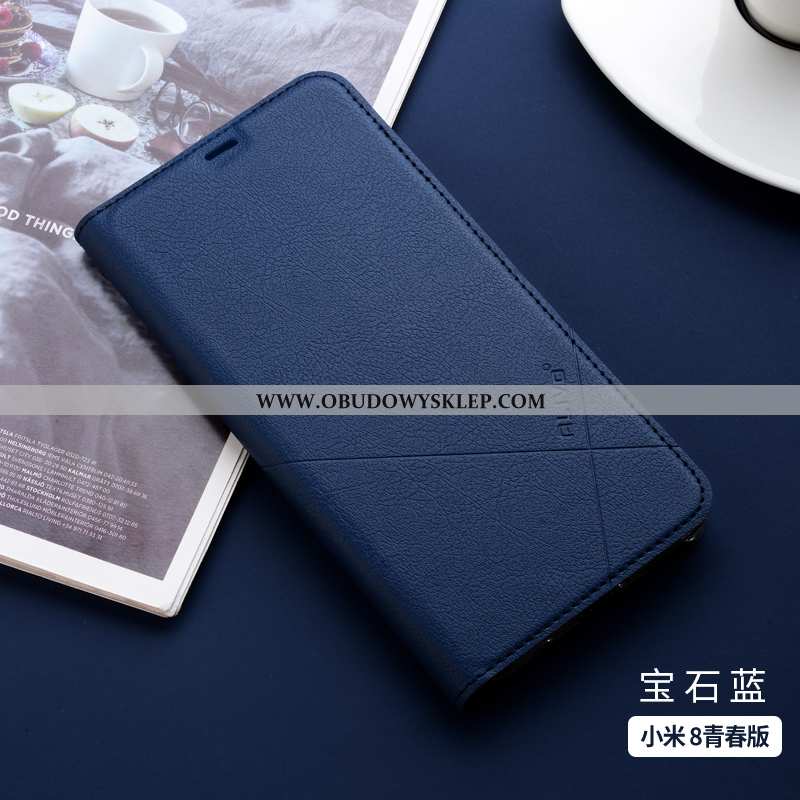 Etui Xiaomi Mi 8 Lite Silikonowe Anti-fall Klapa, Futerał Xiaomi Mi 8 Lite Ochraniacz All Inclusive 